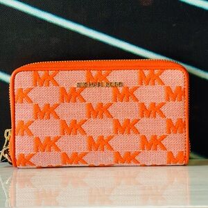 Michael Kors medium phone holder logo wallet